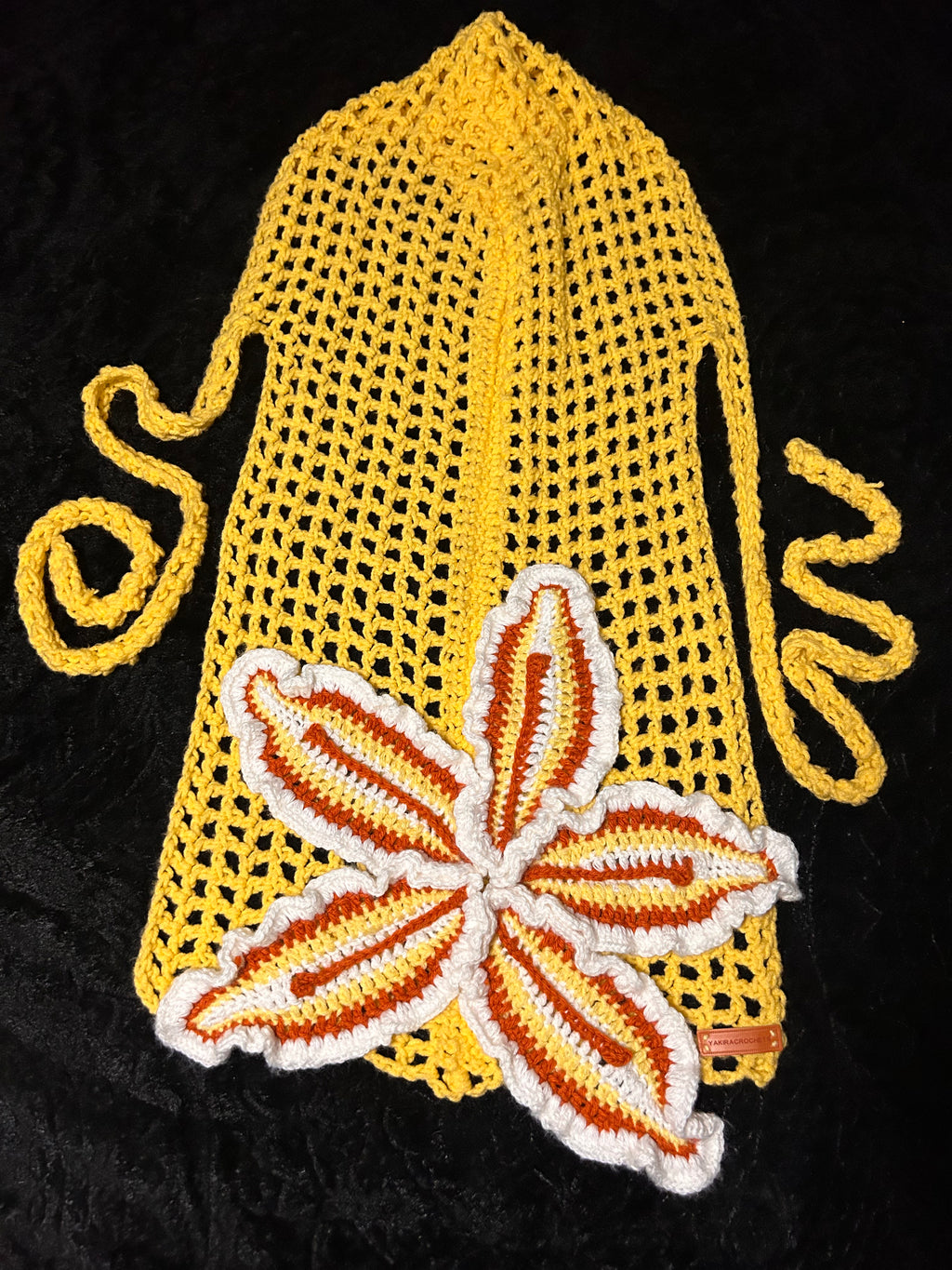Flower Durag (Yellow)