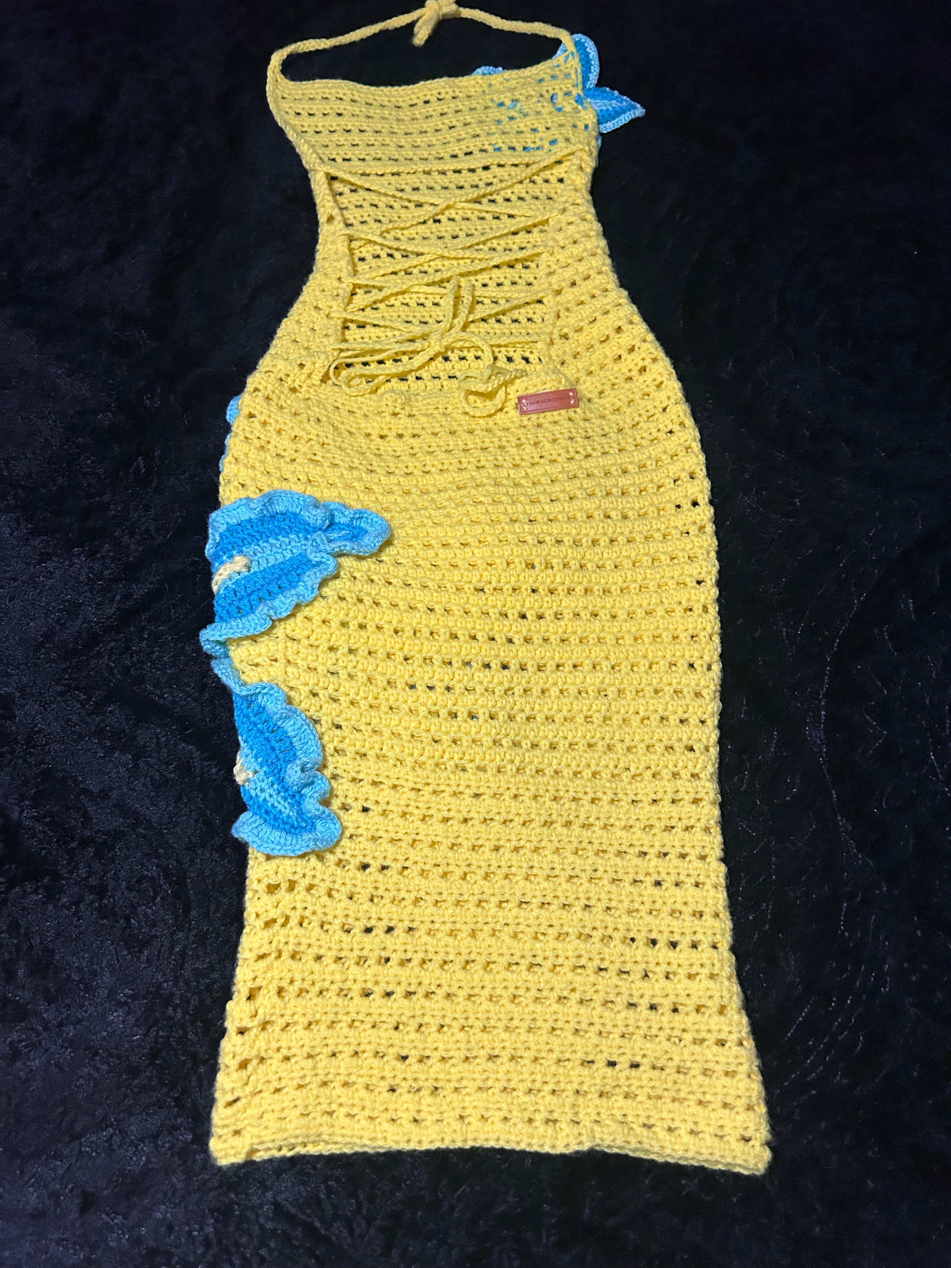 Flower Dress (blue flower)